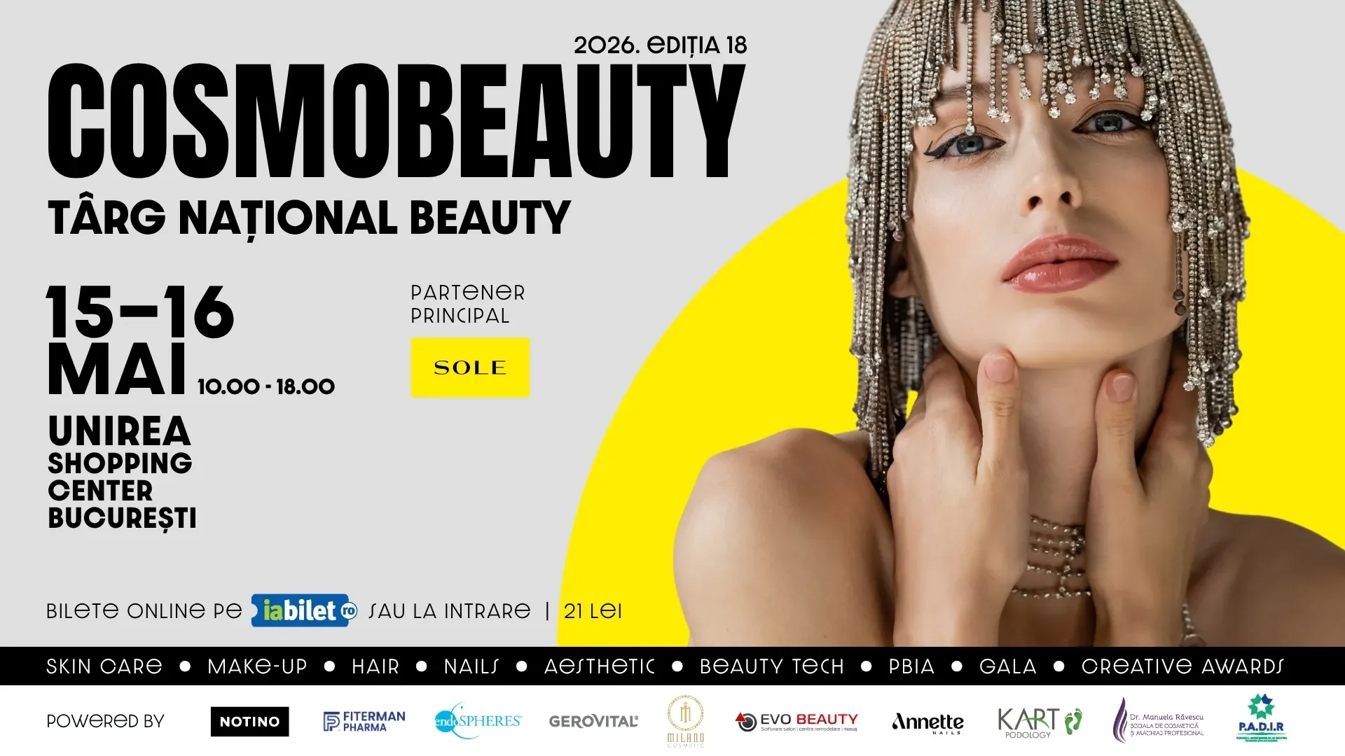 COSMOBEAUTY EXPO & AWARDS 2026 | Eveniment Beauty & Health