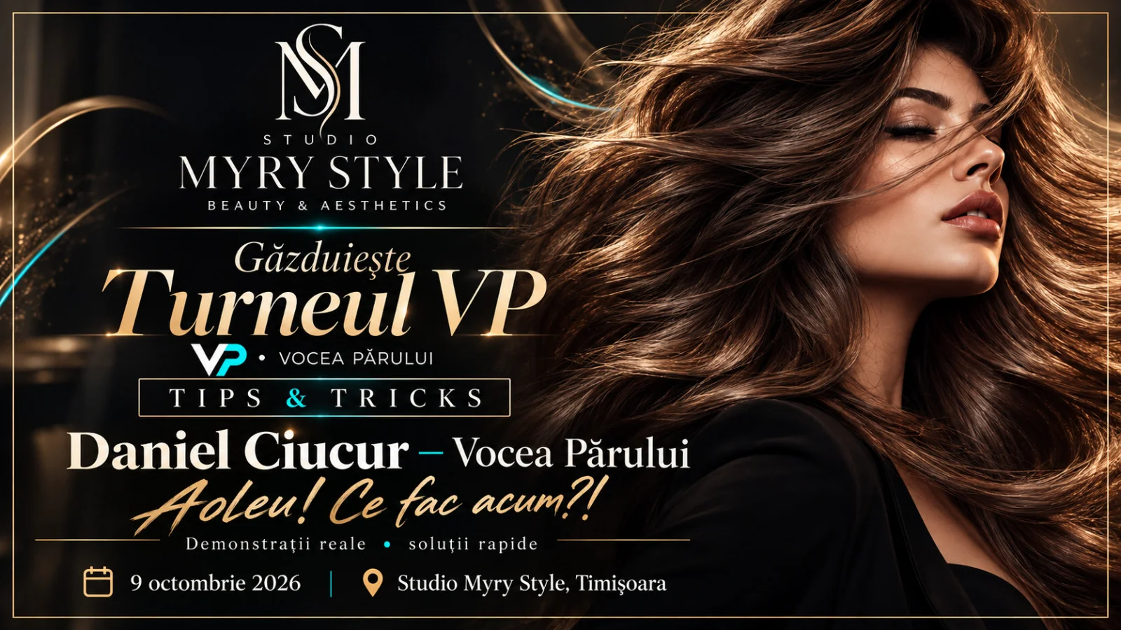 Miriana Hașu, Hairstylist Expert și ambasador Vocea Părului